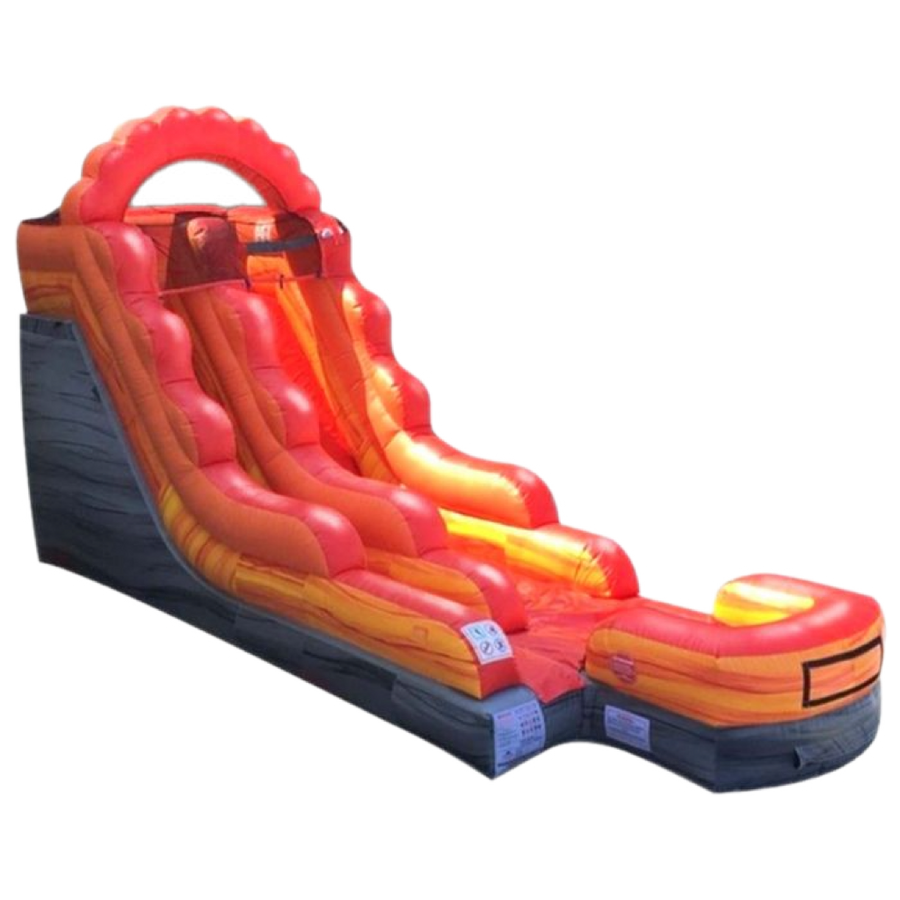 Volcano slide 15’